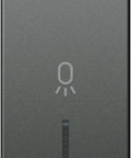 Cover with lens and light icon 1M, anthracite