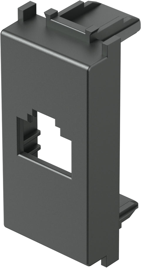 Cover for RJ45 toollessline jack, 1M, anthracite