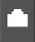 Cover for RJ45 toollessline jack, 1M, anthracite