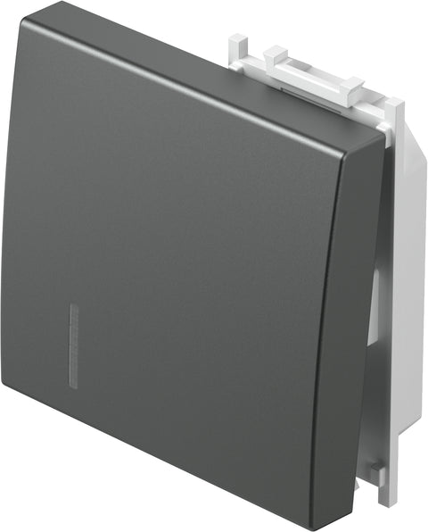 Cover with lens 2M, anthracite
