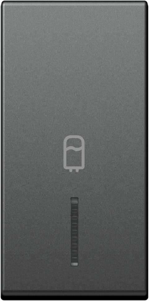 Cover with lens and boiler icon 1M, anthracite