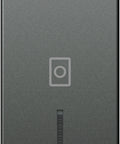 Cover with lens and washer icon 1M, anthracite