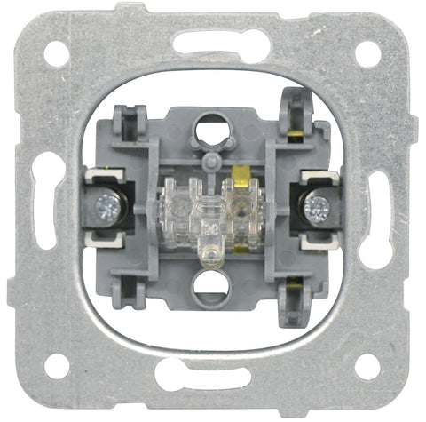 Insert buton, 10A 1ND, cleme elastice