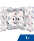 Socket outlet, cage clamps, 1 pcs, white