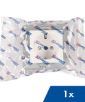 Socket outlet w. safety shutter, cage clamps, 1 pcs, white