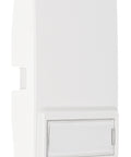 Clapetă cu etichetă blanc iluminată, alb