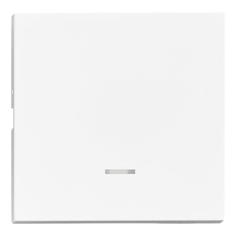 Clapetă cu lentilă transparentă de control, alb, S 55