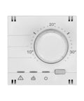 Placă frontală pt. termostat EV103009, analogic, alb