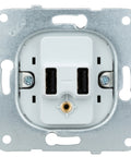 Insert priză dublă de încărcare USB, 5V-2A
