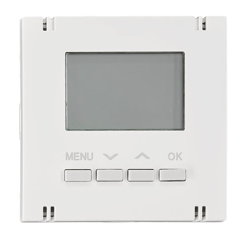Floor thermostat top part, white