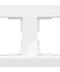 Ramă pentru 2 aparate, alb