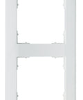 Ramă pentru 2 aparate cu dimensiuni de 55x55mm, albă