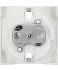 Socket cover with safety shutter, VISIO S 50, white