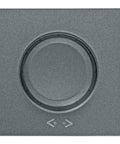 Placă frontală dimmer cu buton rotativ, antracit