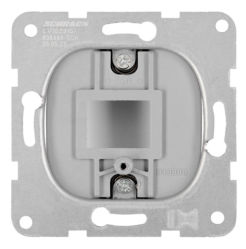 Mască oarbă, capac retractabil, placa de suport metalică, an