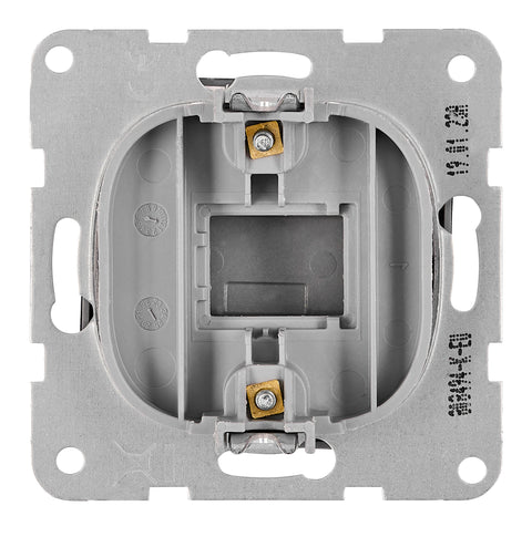 Mască oarbă, capac retractabil, placa de suport metalică, an