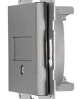 Mască oarbă, capac retractabil, placa de suport metalică, an
