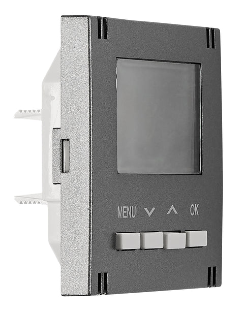 Placă frontală pt. termostat EV103009, digital, antracit