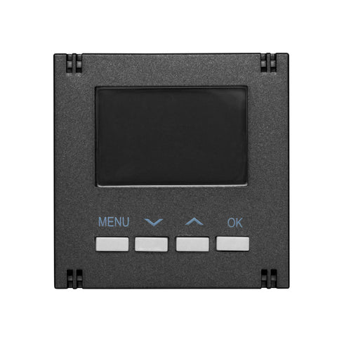 Placă frontală pt. termostat EV103009, digital, antracit