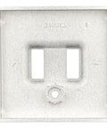 Mască priză dublă de încărcare USB, antracit