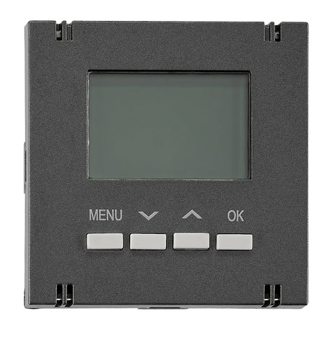 Interfață pentru termostat digital, încălzire, antracit