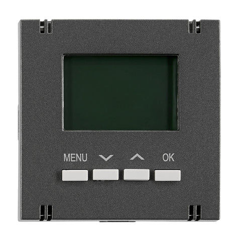 Floor thermostat top part, anthracite