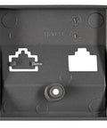 Mască pentru priză 1xRJ45 TOOLLESS LINE, antracit