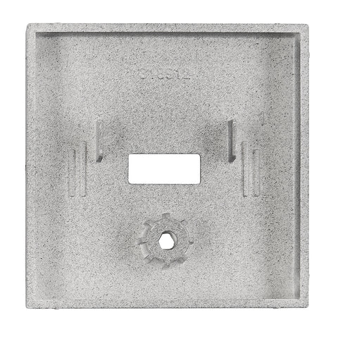 Mască pentru priză USB, antracit
