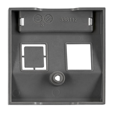 Mască 1*RJ45 ToollessLine, antracit