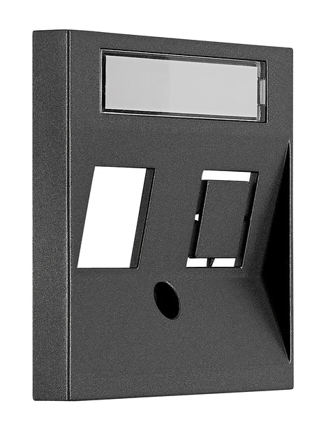 Mască 1*RJ45 ToollessLine, antracit