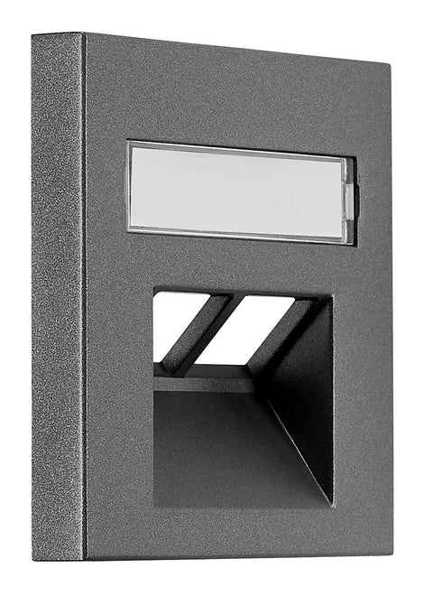 Mască 2*RJ45, antracit