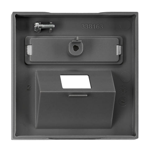 Mască 1*RJ45, antracit