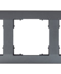 Ramă pentru 3 aparate cu dimensiuni de 55x55mm, antracit