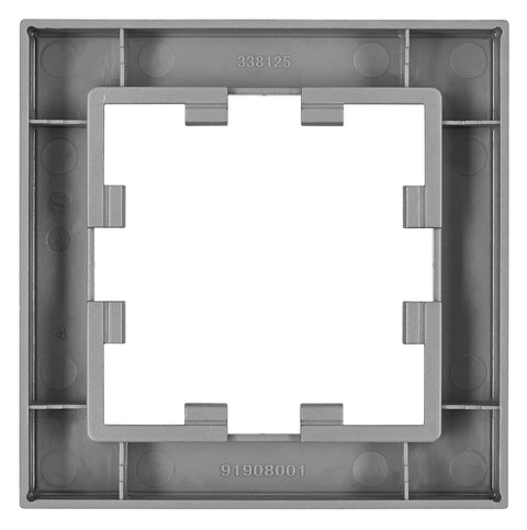 Ramă 1 aparat, Design CUBIC, antracit