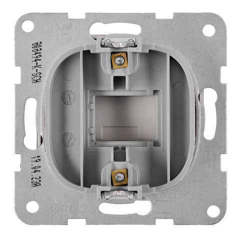 Mască oarbă, capac retractabil, placa de suport metalică, ar