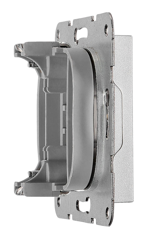 Mască oarbă, capac retractabil, placa de suport metalică, ar