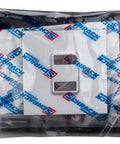 Mască priză dublă de încărcare USB, argintiu