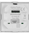 Interfață pentru termostat analogic, încălzire, argintie