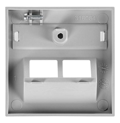 Capac priză RJ45 (DE-EMBEDDED LINE,TOOLLESS LINE SFB),argint