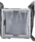 Ramă adaptoare de la 50x50mm la 55x55mm, argintiu