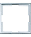 Ramă adaptoare de la 50x50mm la 55x55mm, argintiu