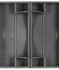 Rocker S 55 2-gang, black