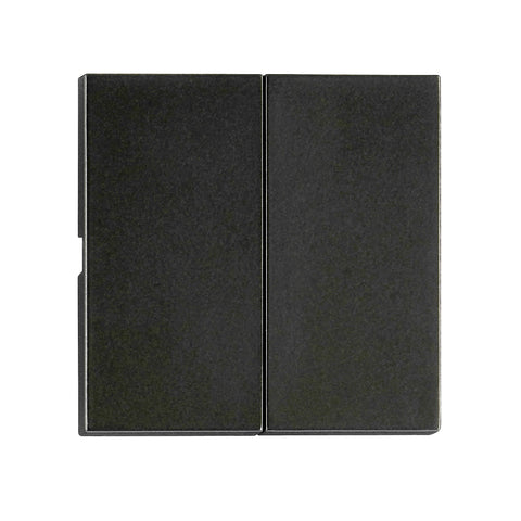 Rocker S 55 2-gang, black