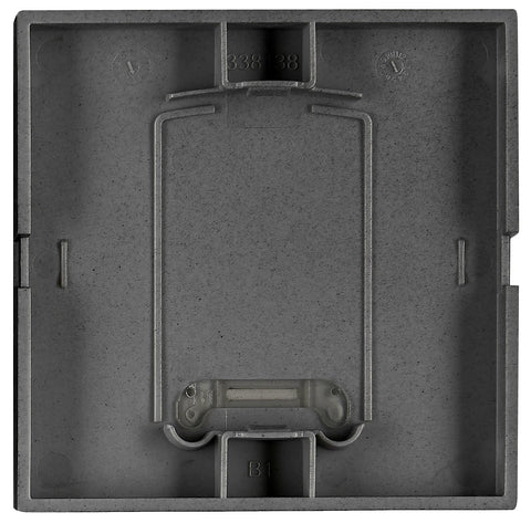 Rocker S 55 with tranparent control window, black