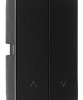 Rocker S 55, arrow symbol for blinds switch, push butt,black