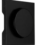 Dimmer cover, black