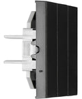 Rocker S 55 for switch 3-gang, black
