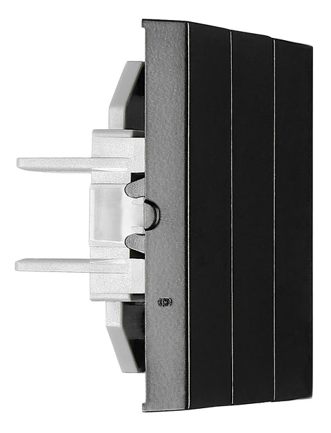 Rocker S 55 for switch 3-gang, black