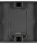 Rocker S 55 with tranparent control window, symbol fan,black
