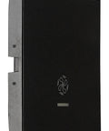 Rocker S 55 with tranparent control window, symbol fan,black